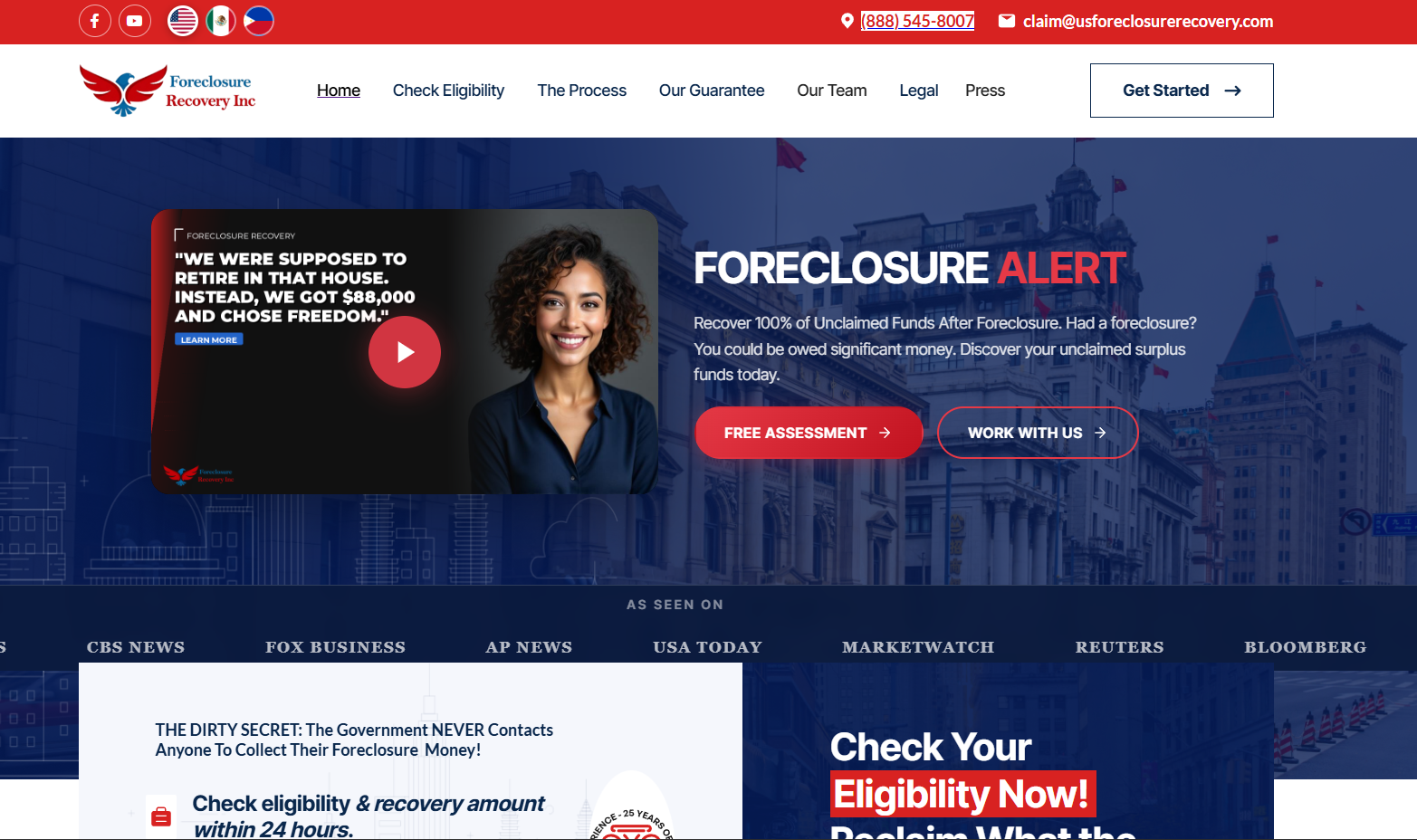 US Foreclosure Recovery